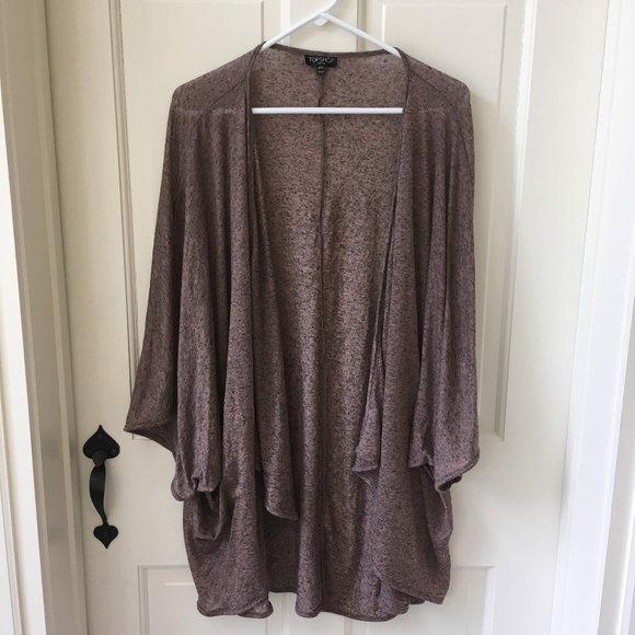 TOPSHOP Kimono Style Open Cardigan - One size - Picture 1 of 9